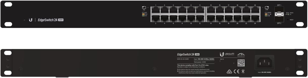 UBIQUITI ES-24 250W POE SWİTCH