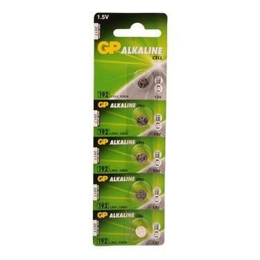 GP LR 41-192-AG3-DÜĞME PİL 1.5 VOLT-5 Lİ KART