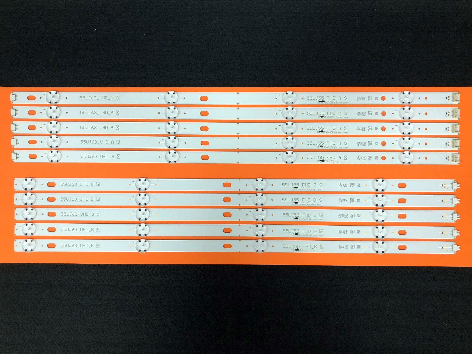 LCD LED-2016-2079 TAKIM 10 LU-55UJ630- NC550DGG--ES-1026-WİNKEL