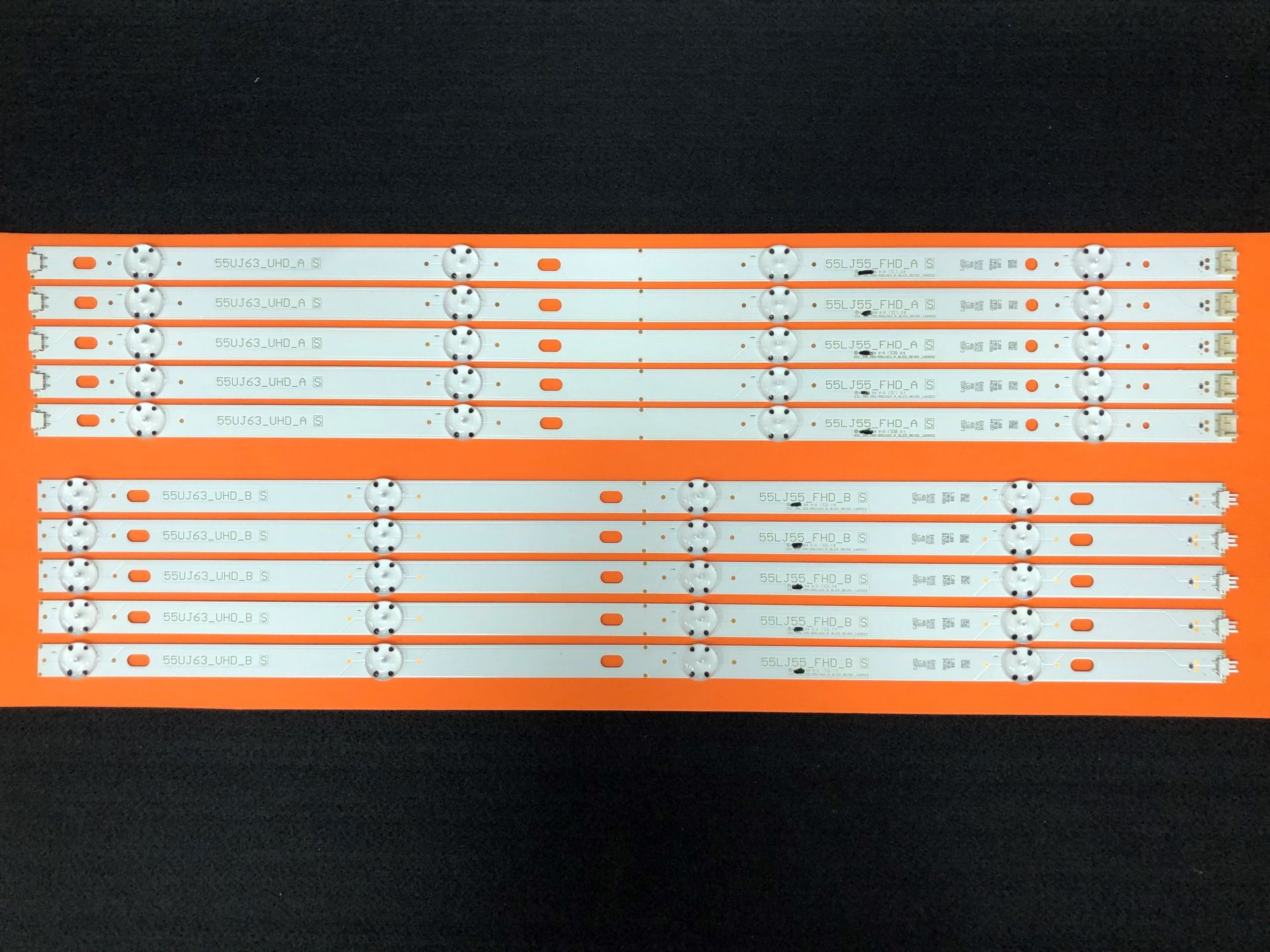 TV LED BAR -2016-2079 TAKIM 10 LU-55UJ630- NC550DGG--ES-1026-WİNKEL