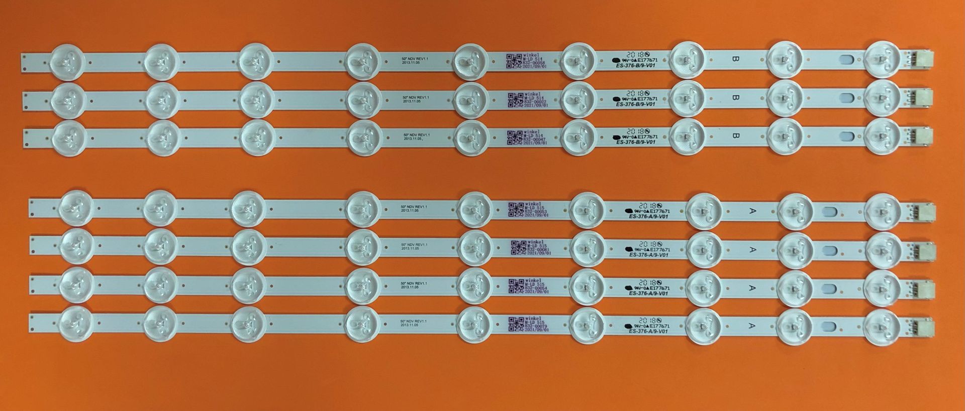 TV LED BAR 2172 TAKIM 7 Lİ-50R4010F-50SD6100-50R4012-VES500UNDC-ES-376-WİNKEL