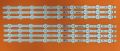 TV LED BAR 2172 TAKIM 7 Lİ-50R4010F-50SD6100-50R4012-VES500UNDC-ES-376-WİNKEL