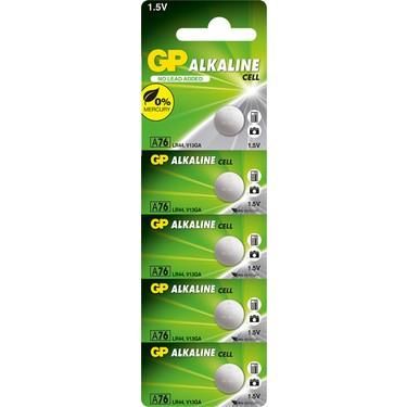 GP LR 44-A 76-AG13-DÜĞME PİL 1.5 VOLT-5 Lİ KART