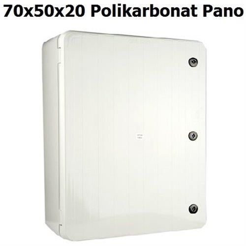 PANO POLYESTER 70x50x20 KİLİTLİ SAÇ TABANLI POLİKARBONAT IŞILDAR