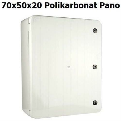 PANO POLYESTER 70x50x20 KİLİTLİ SAÇ TABANLI POLİKARBONAT IŞILDAR