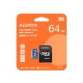 Adata 64GB Premier microSDHC Card with Adapter UHS-I Class10 V10 Hafıza Kartı