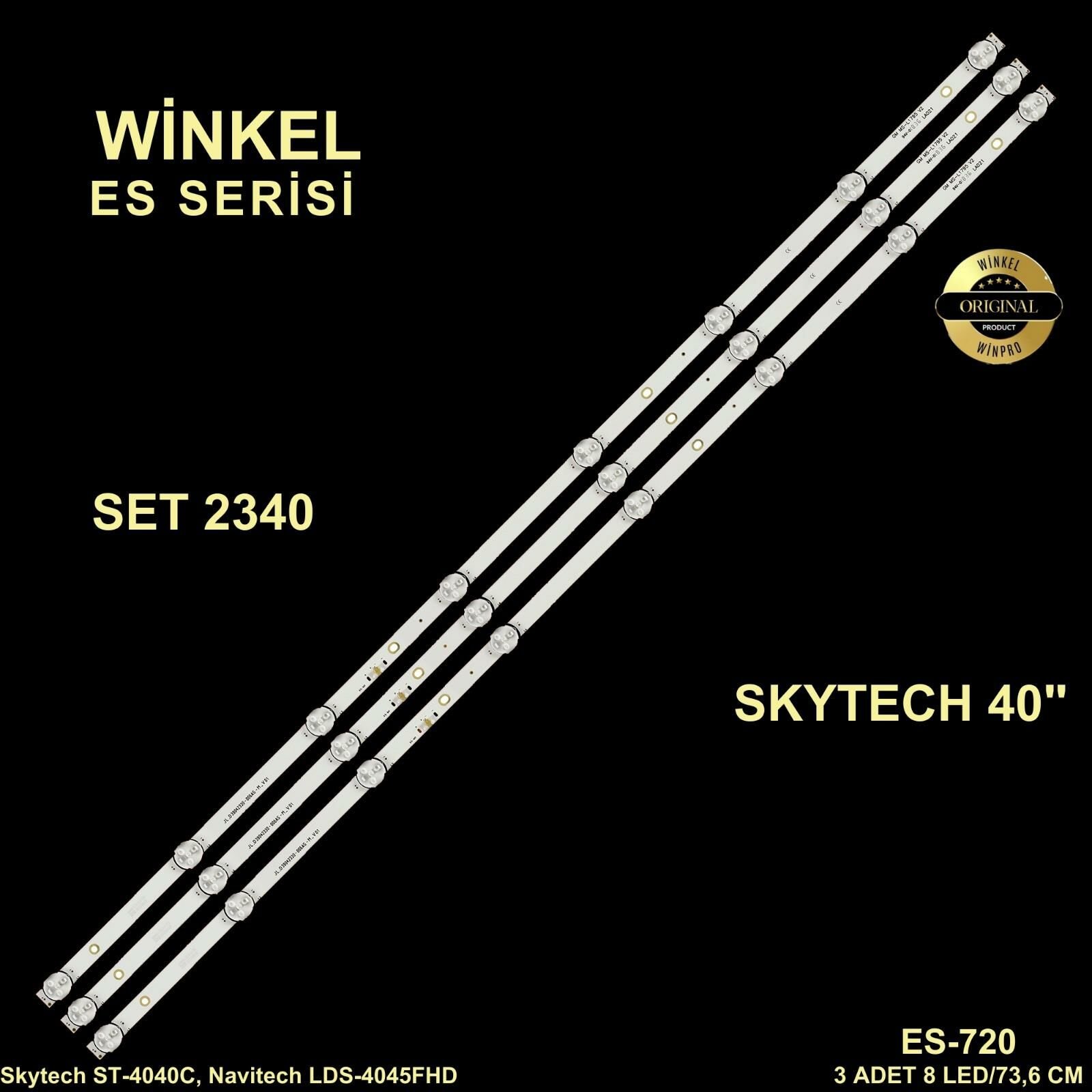 TV LED BAR -2340 TAKIM 3 LÜ-ST-4040C,LDS-4045FHD,SLT-4041C,SST4050SMART-WİNKEL