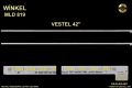 TV LED BAR-819  1 Lİ ÇUBUK-VES420UNVL,42FA7100,LE42F74450LED,42PF8175-ELED87-WİNKEL