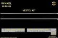 TV LED BAR-819  1 Lİ ÇUBUK-VES420UNVL,42FA7100,LE42F74450LED,42PF8175-ELED87-WİNKEL
