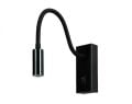 CATA CT-5232 3 WATT BAYKUŞ SİYAH KASA LEDLİ APLİK GÜNIŞIĞI