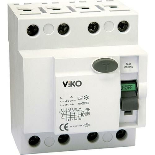 VİKO KAÇAK AKIM 4X40 30 MAH-VTR4-4030