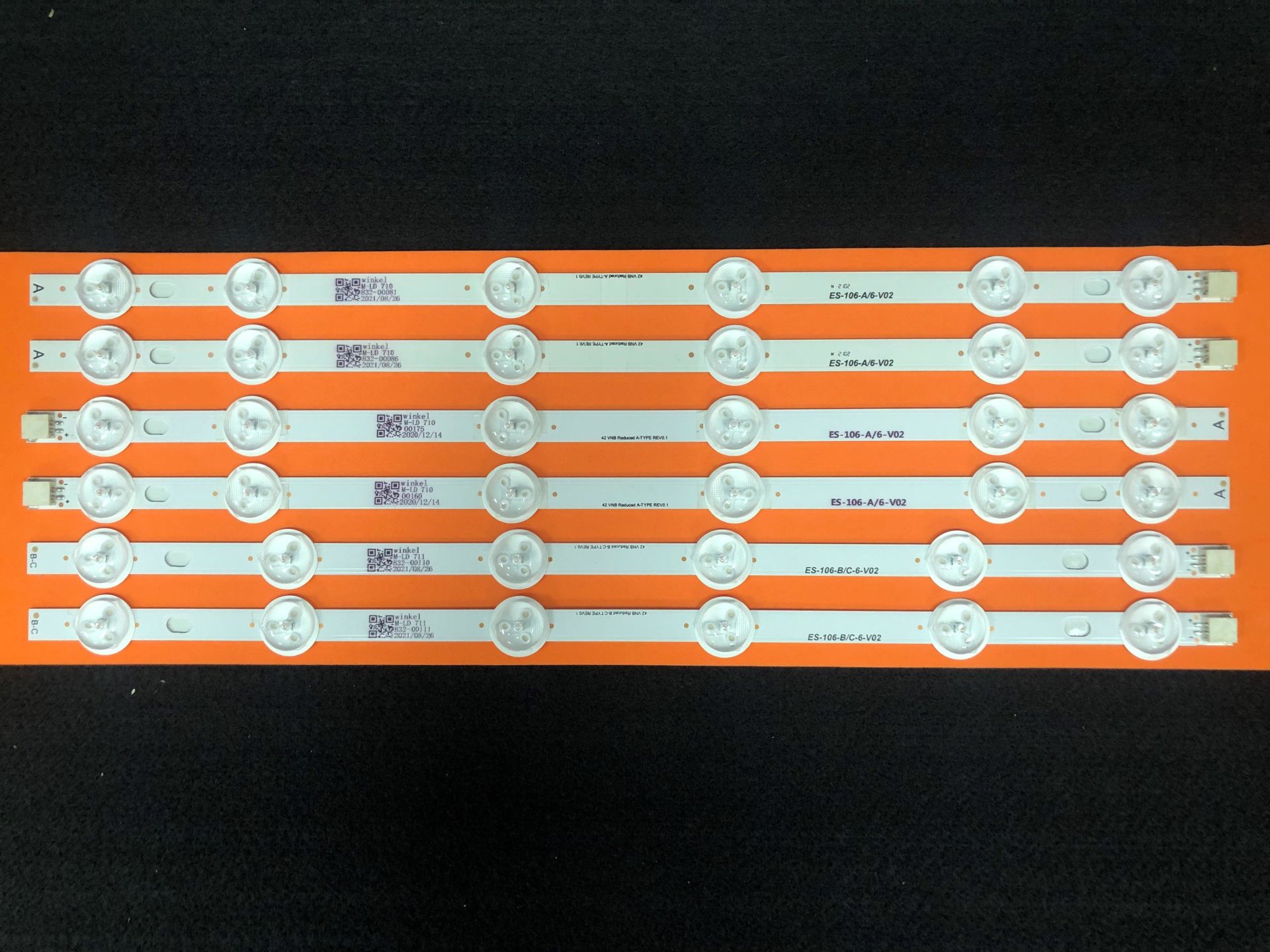 TV LED BAR -2047 TAKIM 6 LI-42FA8000-42NX600-42FX610F-42SD6100-42R6010F-ES-106-WİNKEL