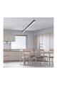 CATA CT-9081 GOLD LİNEAR ARMATÜR 60 WATT 120 CM SİYAH KASA 4000 K