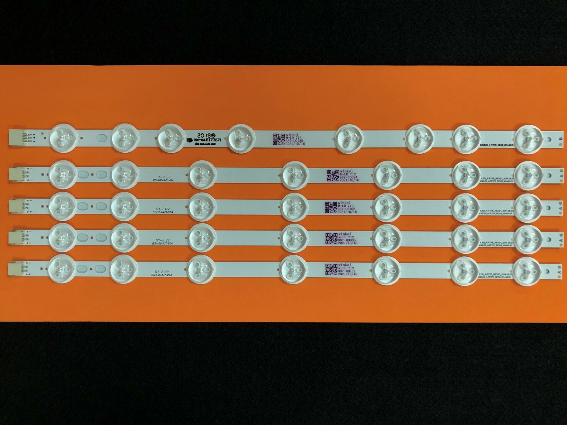 TV LED BAR -2042 TAKIM 5 Lİ-39TF6020-40FA5050-40nx590-40FA3000-ES-105-C130-WİNKEL