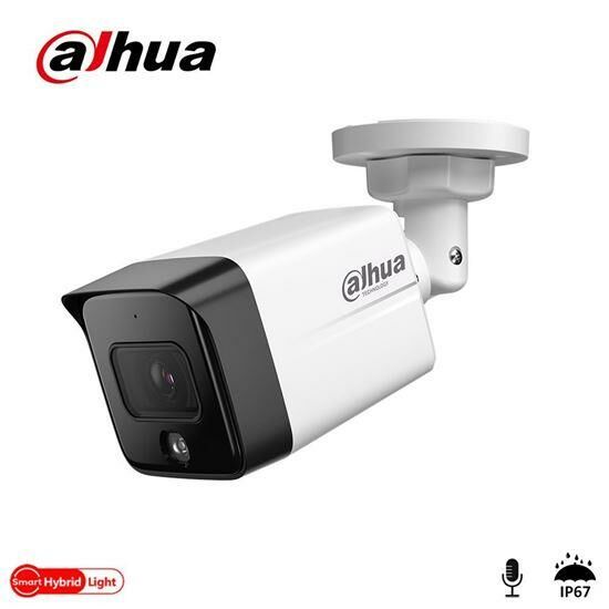 Dahua IPC DH-1230TC1-SA Fullcolor Mikrofonlu 2MP 2.8mm IP Kamera Bullet
