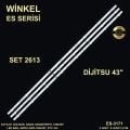 TV LED BAR -2613 TAKIM 3 LÜ-DLED43HD-3030KJ430041E,U4300ST,AWX-10943ST,-E3171-WİNKEL
