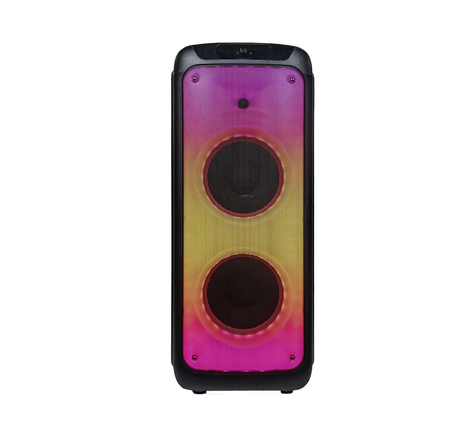 HEPU HP-943 2X10'' 2X25CM KABLOSUZ 1 EL MİKROFON BLUETOOTH ŞARJLI MÜZİK KUTUSU