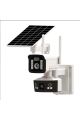 O-KAM-3920 4G SİM KARTLI Solar 6MP PTZ 2Lens 3 Görüntü IP Kamera
