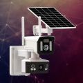 O-KAM-3920 4G SİM KARTLI Solar 6MP PTZ 2Lens 3 Görüntü IP Kamera