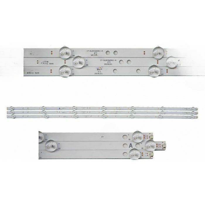 TV LED BAR -2531 TAKIM 3 LÜ-43R6520-43LL3A63-43R654-43F9500-43F8500-WİNKEL