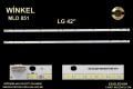 TV LED BAR-851 1 Lİ ÇUBUK-42PF8080-42LA640--ELED004-WİNKEL