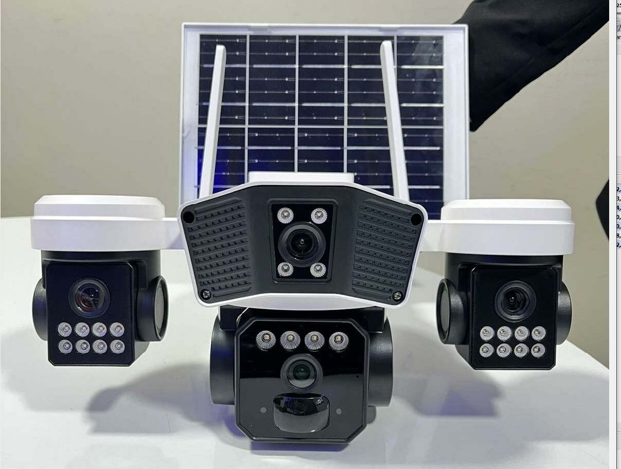 O-KAM-9090 4G SİM KARTLI Solar 6MP PTZ Dual LENS IP KAMERA
