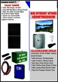 SOLAR KARAVAN PAKETİ 1- 240 WATT PANEL - 100 AMPER JEL AKÜ - 1 KW AKILLI  İNVERTER