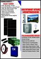 SOLAR KARAVAN PAKETİ 2- 480WATT PANEL - 200 AMPER JEL AKÜ - 1 KW MPPT AKILLI İNVERTER
