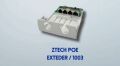 ZTECH ZR-1003 1+3 1 GİRİŞ 3 ÇIKIŞ 100MT POE REPEATER ÇOKLAYICI TEKRARLAYICI