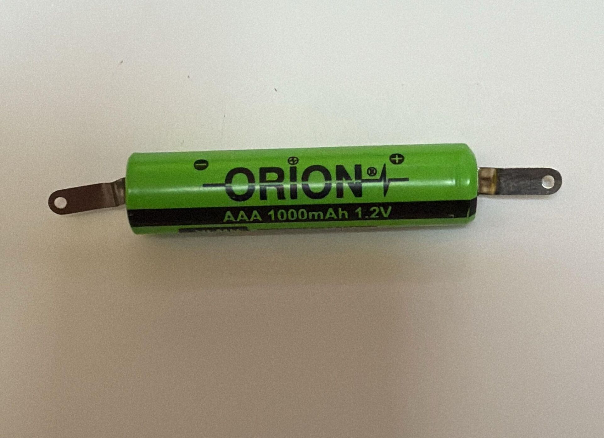 ORİON 1000MAH 1.2VOLT AAA ŞARJLI İNCE PİL PUNTOLU