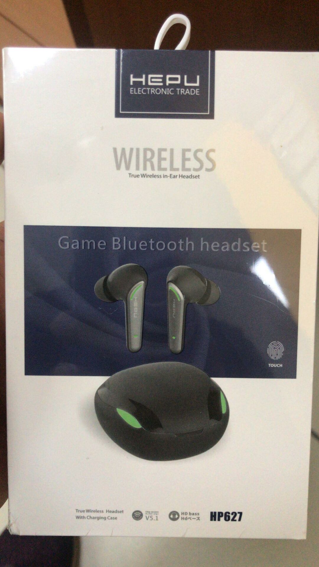 HEPU HP627 TRUE WIRELESS ŞARJLI KUTULU BLUETOOTH KULAKLIK