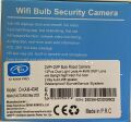 O-KAM-4046 Wifi Ampül Kamera 2 Lens Mikrofon