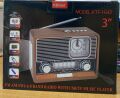 KBROAD KTF-1647 NOSTALJİK RADYO BLUETOOTH USB MİCROSD