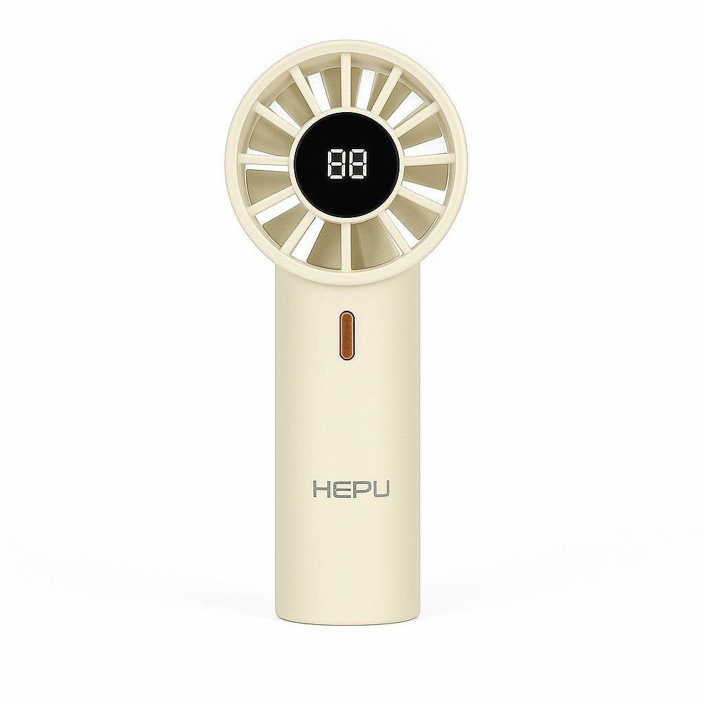 HEPU HP-F19 Yüksek Hızlı USB Şarjlı El Tipi Mini Fan