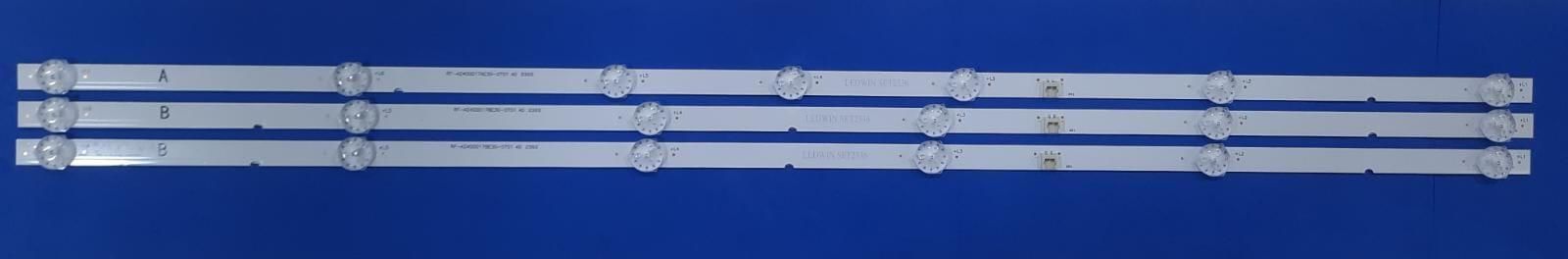 TV LED BAR -2536 TAKIM 3 LÜ-40GDF5950B, RF-AZ400017AE30-0701 A0,B40A670-WİNKEL