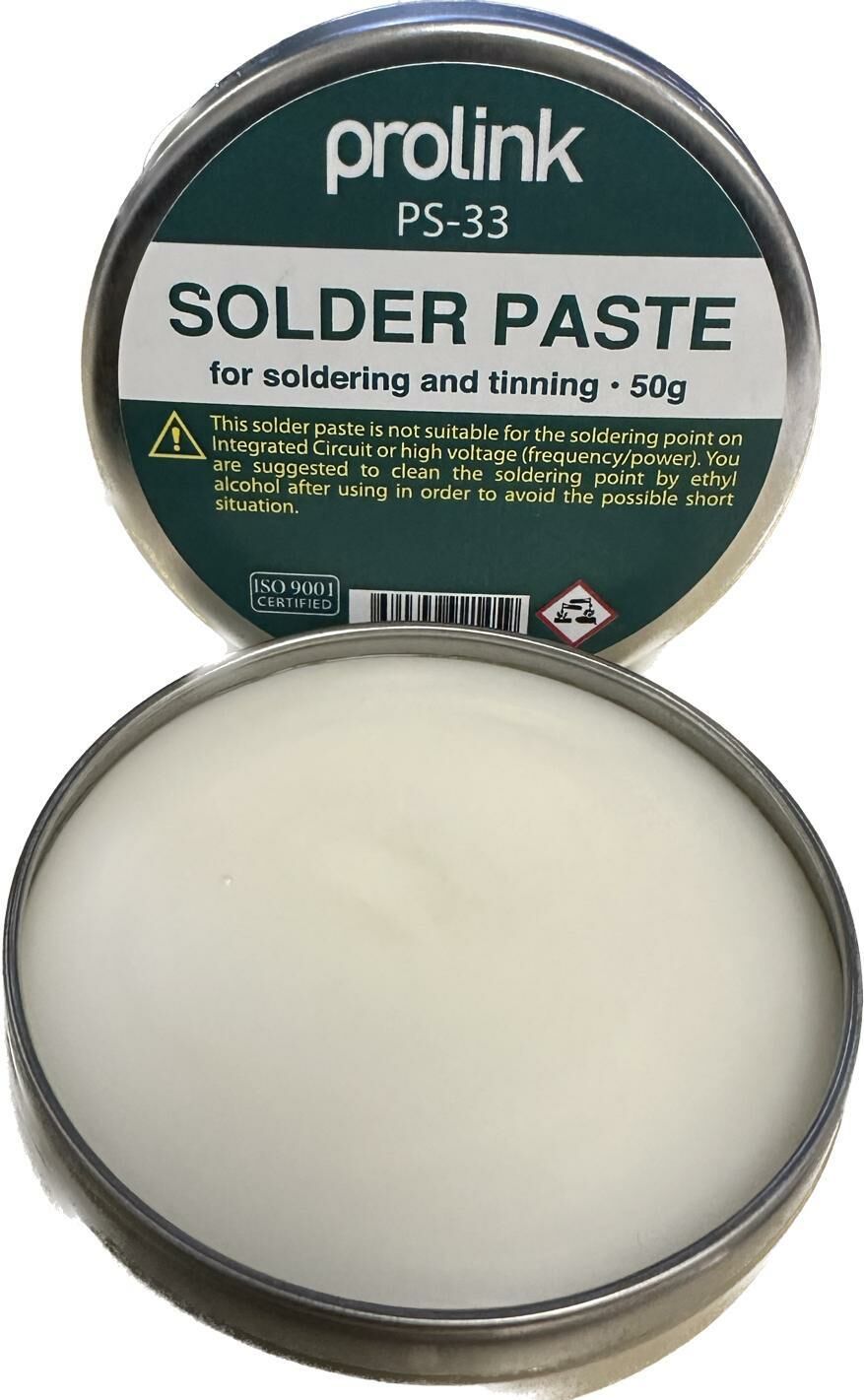 PROLİNK PS-33 LEHİM PASTASI TENEKE 50 GR