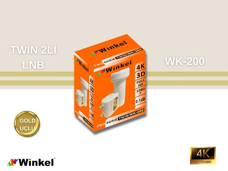 WİNKEL WK-200 ÇİFTLİ BAĞIMSIZ LNB