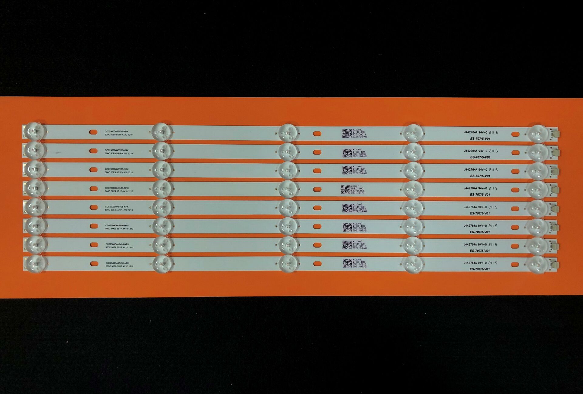 TV LED BAR -2275 TAKIM 8 Lİ-LD-50FHD-5088FHD-LD50WE9-LE-8815A-LE-8822-ES-707-WİNKEL