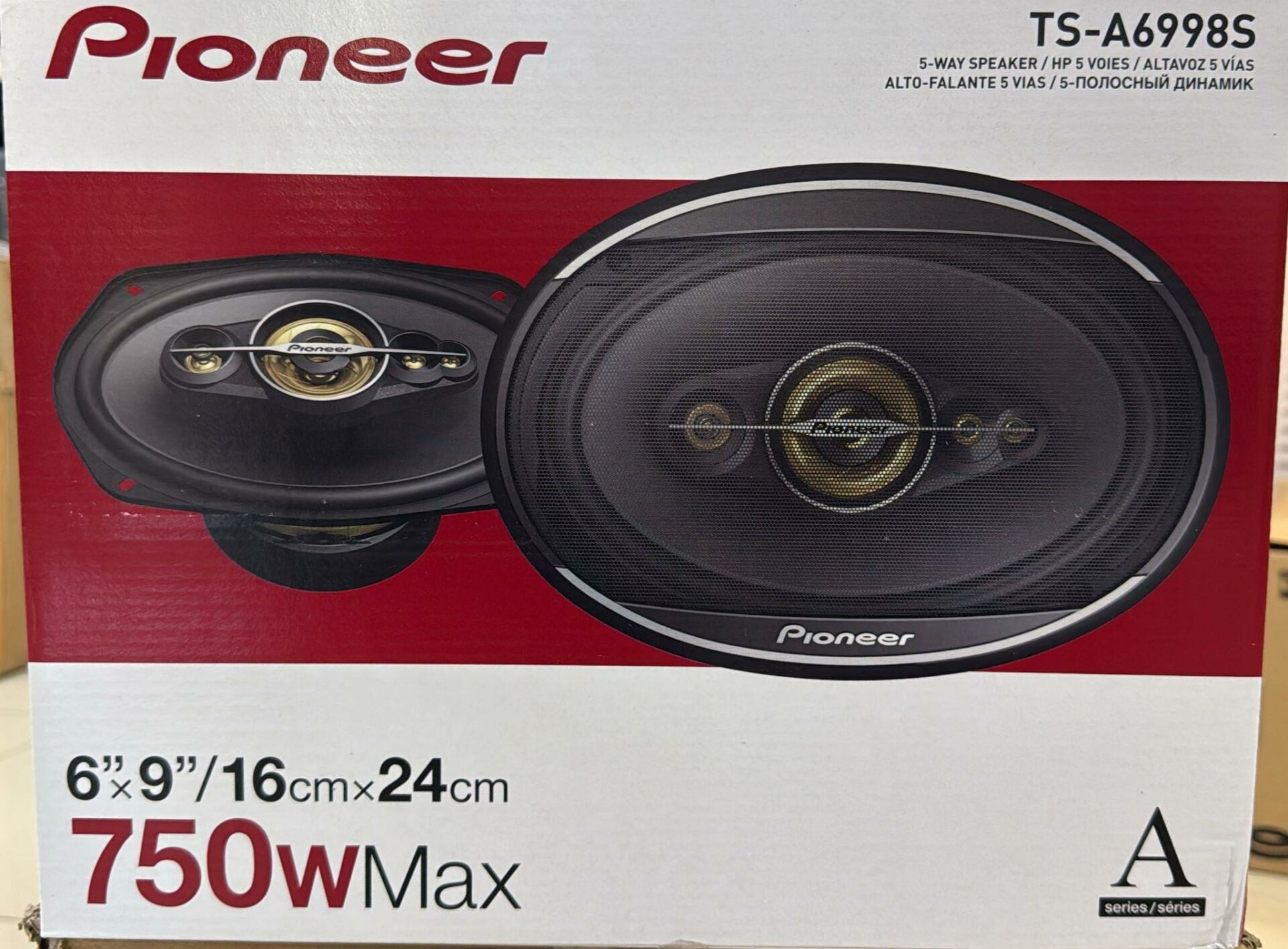 PİONEER TS-A6998S 750WATT 6X9 OVAL HOPARLÖR