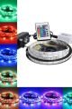 RGB ŞERİT LED SETİ ADAPTÖR KUMANDA DAHİL 5 METRE