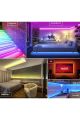 RGB ŞERİT LED SETİ ADAPTÖR KUMANDA DAHİL 5 METRE