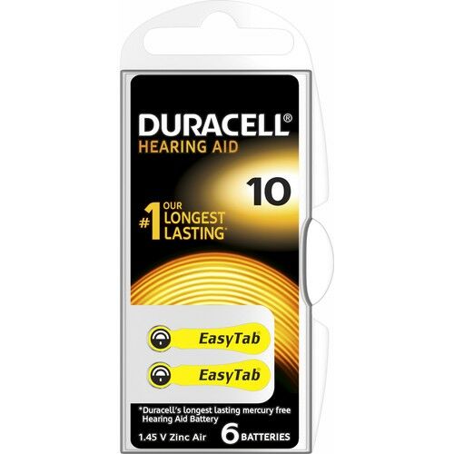 DURACELL 10 KULAKLIK PİLİ 6 LI KART