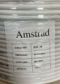 AMSTRAD RG 6 U6 ANTEN KABLOSU BEYAZ 64 TELLİ 1 MT FİYATIDIR