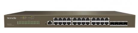 Tenda 5328F 24 Port Gigabit 4Port SFP Yönetilebilir L2 Switch