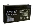 6 VOLT 7 AMPER AKÜ ATEX 151x34x95