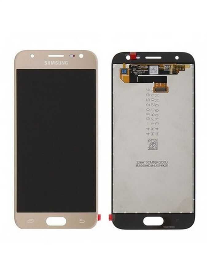 TELEFON EKRANI SAMSUNG J3 PRO J330 SERVİS ORJİNALİ GOLD