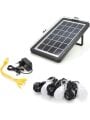 Everton Rt-999 SolarPanelli /Ledli Güneş Enerjili Radyo Usb/ 3 Adet Ampul Şarjlı (Solar 9V