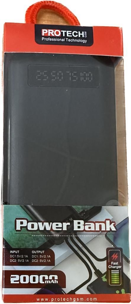 PROTECH B-05 20.000MAH 4 KABLOLU EL FENERLİ POWERBANK