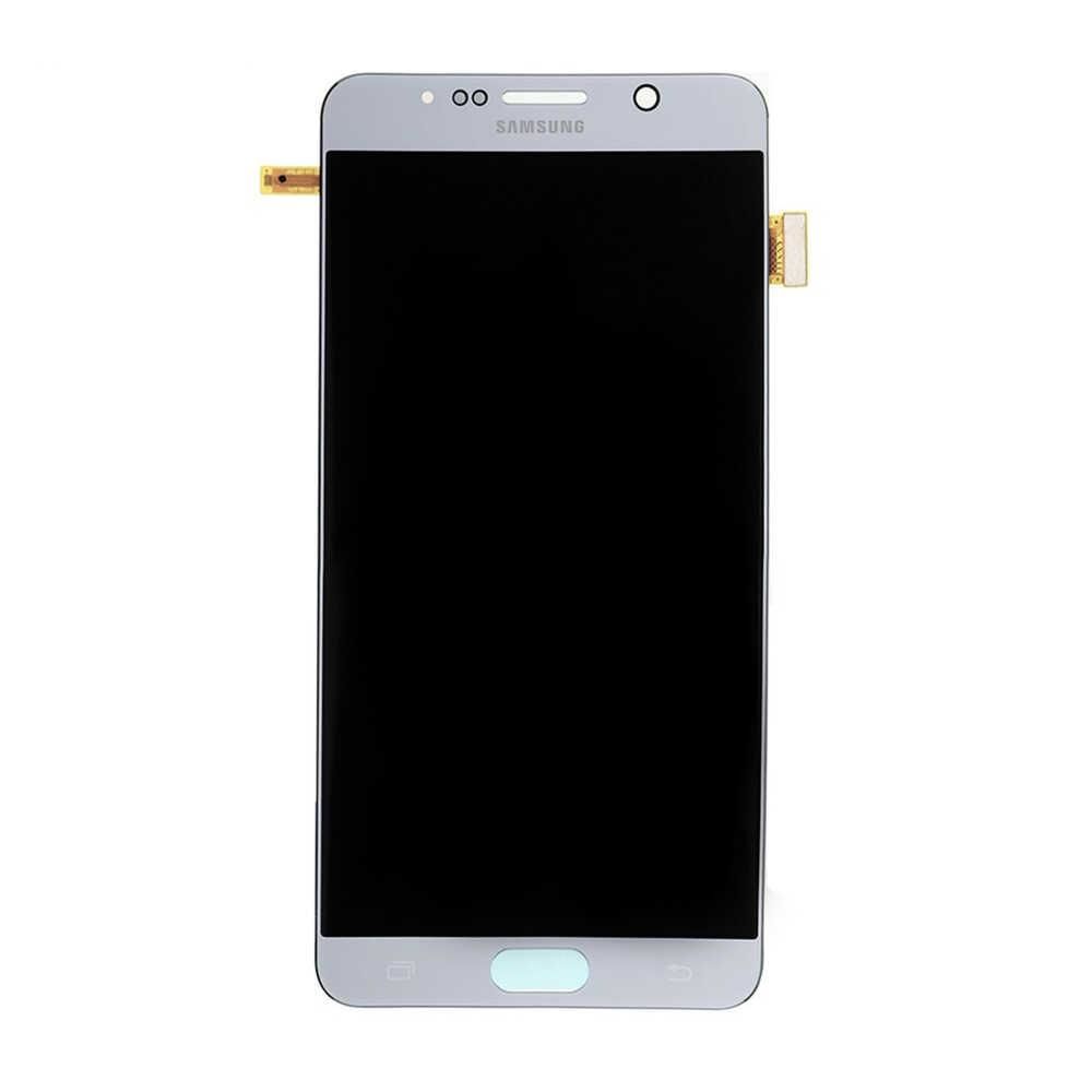 TELEFON EKRANI SAMSUNG NOTE 5 SERVİS ORJİNALİ SİLVER