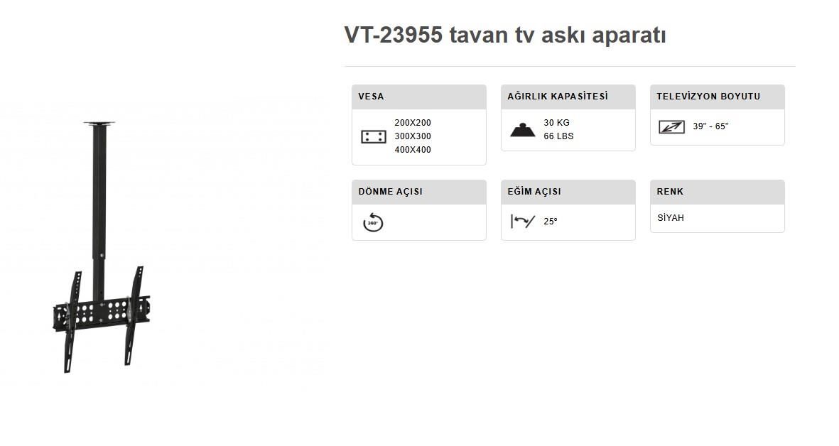 TV ASKI APARATI 39-65 INÇ TAVAN TİPİ VONTECH VT 23955